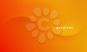 Abstract colorful vector background, orange color banner with smooth line and shadow. Template for design brochure, website, flyer. Minimal landing page