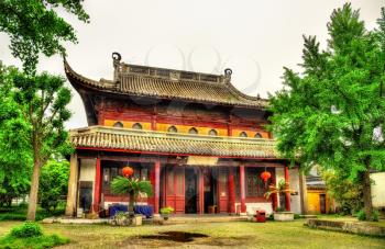 The Bao'en Temple complex in Suzhou, Jiangsu Province, China