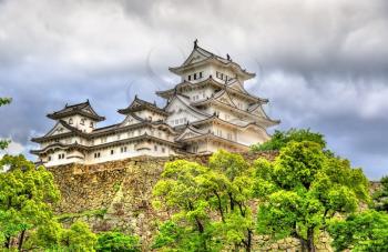 Himeji Castle in the Kansai region of Japan