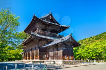 Sanmon Gate at Nanzen-ji Temple in Kyoto, Japan