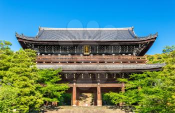 Sanmon Gate of Chion-in Temple in Kyoto - Japan