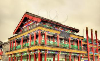 Traditional building on Tiananmen square in Beijing - China