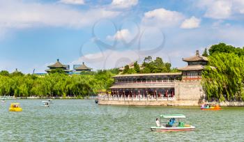 Beihai Park with the lake - Beijing, China