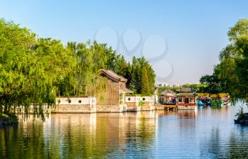 Kunming Lake at the Summer Palace in Beijing - China
