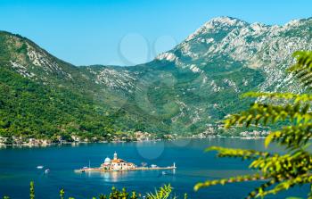 Our Lady of the Rocks Island in the Bay of Kotor - Montenegro, Balkans