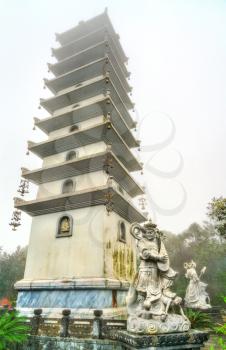 Linh Phong Stupa at Ba Na Hills near Da Nang in Vietnam
