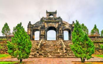 VIew of the Temple of Literature in Hue, Vietnam