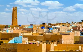 El Atteuf, an ancient berber town in the M'Zab Valley in Algeria