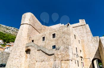Fort Revelin in the old town of Dubrovnik, Croatia