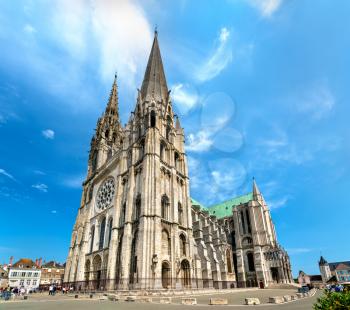 Cathedral of Our Lady of Chartres, a UNESCO world heritage site in France