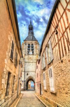 The Notre-Dame-du-Val Tower in Provins - the Ile-de-France region of France