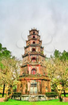 The Pagoda of the Celestial Lady in Hue, Vietnam