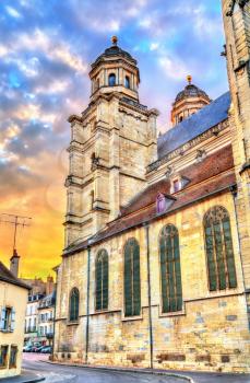 Saint Michel church in Dijon - Cote d'Or, France