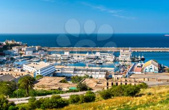 Port of Oran, a coastal city in Algeria, North Africa