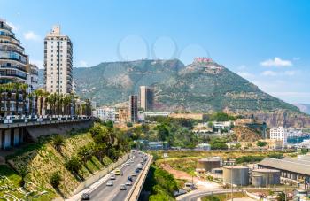 Seaside boulevard in Oran, a major city in Algeria, North Africa