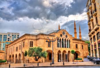 Saint George Greek Orthodox Cathedral in Beirut downtown. The capital of Lebanon