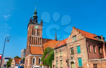St. Catherine, the oldest church of Gdansk - Pomerania, Poland