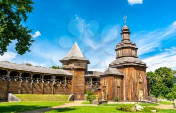 Castle church of Resurrection at Baturyn Fortress in Chernihiv Oblast of Ukraine