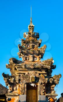 Temple at Jatiluwih on Bali Island in Indonesia
