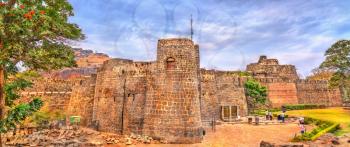 Entrance gate of Devagiri Fort in Daulatabad - Maharashtra, India.