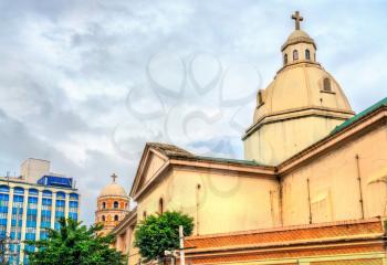 Santa Cruz Church or Archdiocesan Shrine of The Blessed Sacrament. Manila, the Philippines