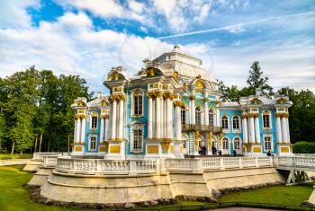 Hermitage Pavilion in Tsarskoye Selo near St. Petersburg in Russia