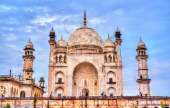 Bibi Ka Maqbara Tomb, also known as Mini Taj Mahal. Aurangabad - Maharashtra, India