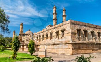 Jami Masjid, a major tourist attraction at Champaner-Pavagadh Archaeological Park - Gujarat state of India