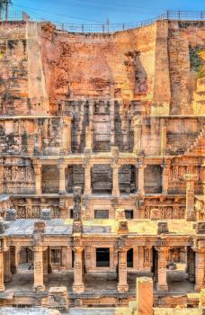 Rani ki vav, an intricately constructed stepwell in Patan. A UNESCO world heritage site in Gujarat, India