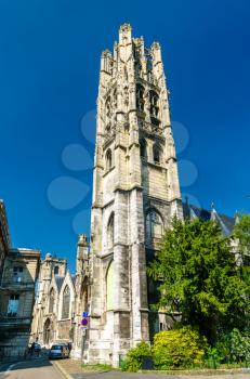 Le Secq des Tournelles Museum in an ancient church. Rouen - Normandy, France
