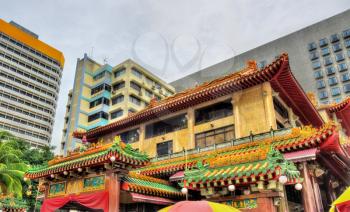 Kwan Im Thong Hood Cho Temple, a traditional Chinese temple in Singapore