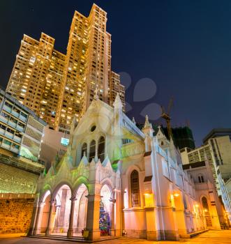 Cathedral of the Immaculate Conception in Hong Kong, China