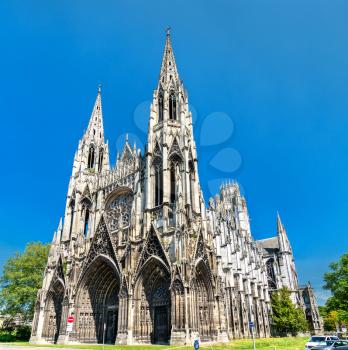The Abbey Church of Saint-Ouen in Rouen - Normandy, France