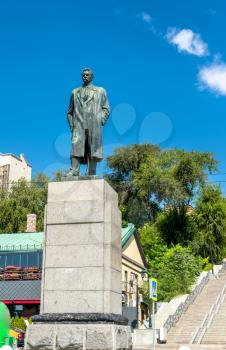 Monument of writer Maxim Gorky in Rostov-on-Don, Russian Federation