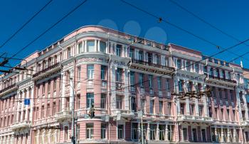 Buildings in the city centre of Rostov-on-Don, Russian Federation