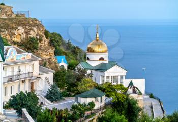 St. George monastery at Fiolent cape in Balaklava - Sevastopol, Crimea