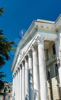 City hall of Yalta in Crimea, Europe