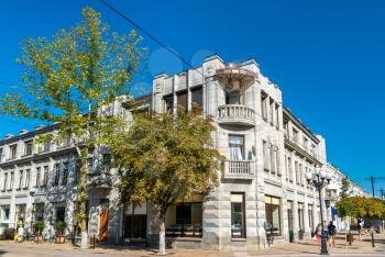 Historic building in the city centre of Simferopol, the capital of Crimea