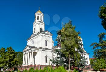 Alexander Nevsky Cathedral in Simferopol, the capital of Crimea