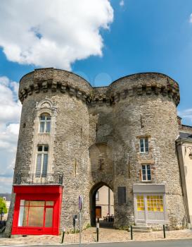 The Beucheresse City Gate in Laval - Pays de la Loire, France