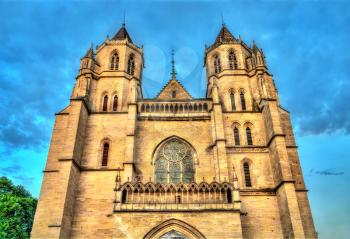 Saint Benignus Cathedral of Dijon in Burgundy, France