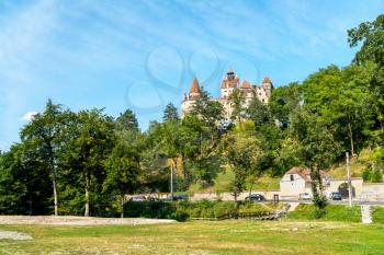 Bran Castle, famous for the Dracula legend. Transylvania, Romania