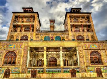 Shams-ol-Emaneh building of Golestan Palace - Tehran, Iran