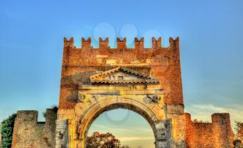 The Arch of Augustus at Rimini - Italy