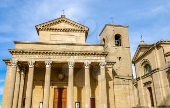 The Basilica di San Marino, a Catholic church in San Marino