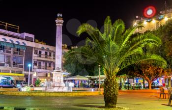 Venetian Column on Ataturk Square in Nicosia - Northern Cyprus