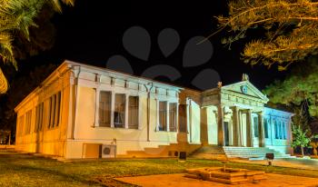 Town hall of Paphos at night - Cyprus
