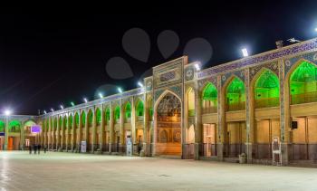 Court of Shah Cheragh mosque in Shiraz, Iran.