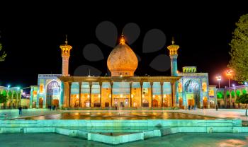 Shah Cheragh, a funerary monument and mosque in Shiraz, Iran.