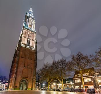 The Onze-Lieve-Vrouwetoren, the Tower of Our Lady in Amersfoort, the Netherlands